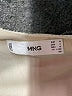 MNG 100% Polyester Ivory Tank Top Size 6 - photo 7