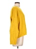 Saturday Sunday Color Block Yellow Pullover Sweater Size L - photo 4