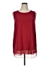 Cato Red Sleeveless T-Shirt Size 16W - photo 1