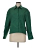 Naked Zebra 100% Polyester Green 3/4 Sleeve Blouse Size M - photo 1