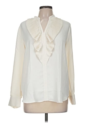 Ann Taylor Long Sleeve Blouse (view 1)