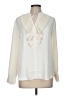 Ann Taylor 100% Polyester Ivory Long Sleeve Blouse Size M - photo 1