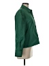 Naked Zebra 100% Polyester Green 3/4 Sleeve Blouse Size M - photo 4