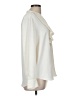 Ann Taylor 100% Polyester Ivory Long Sleeve Blouse Size M - photo 4