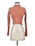 Out From Under Brown Long Sleeve Turtleneck Size S - photo 1