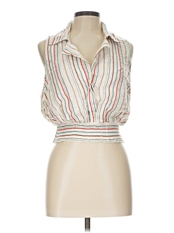 Maeve by Anthropologie Sleeveless Button-Down Shirt (view 1)