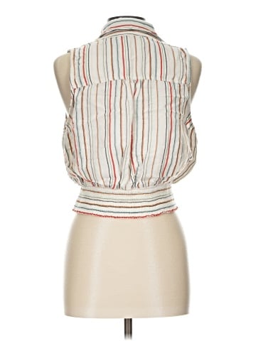 Maeve by Anthropologie Sleeveless Button-Down Shirt (view 2)
