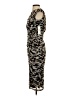 DKNY Animal Print Gray Cocktail Dress Size 2 (petite) - photo 5