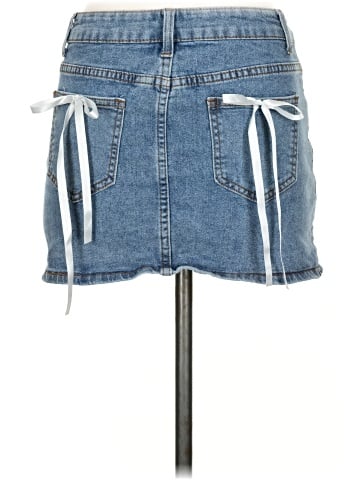 Shein Denim Skirt (view 2)