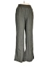 Ci Sono Chevron-herringbone Gray Linen Pants Size L - photo 1