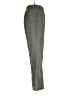Ci Sono Chevron-herringbone Gray Linen Pants Size L - photo 4