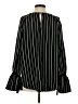 dalia 100% Polyester Black Long Sleeve Blouse Size S - photo 2