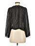 Max Studio 100% Polyester Black Long Sleeve Blouse Size M - photo 2