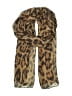Unbranded 100% Polyester Animal Print Tan Scarf One size - photo 1