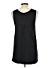 Gap Solid Black Casual Dress Size L - photo 2