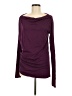 Bobi Burgundy Long Sleeve Top Size M - photo 1