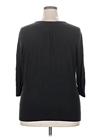 Lane Bryant 3/4 Sleeve Blouse (view 2)