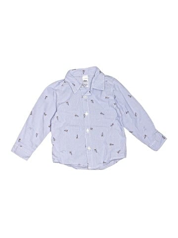 Carter's Long Sleeve Button-Down Shirt (view 1)