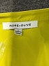Rose + Olive 100% Rayon Yellow Short Sleeve Blouse Size L - photo 7