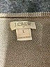 J.Crew Factory Store Metallic Tan Pullover Sweater Size L - photo 7