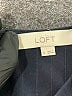 Ann Taylor LOFT Solid Black Casual Dress Size 0 - photo 7