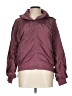 Athleta 100% Polyester Solid Burgundy Jacket Size L - photo 1
