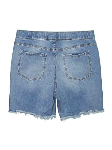 Isaac Mizrahi LIVE! Denim Shorts (view 2)