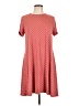 Old Navy Polka Dots Red Casual Dress Size L - photo 1