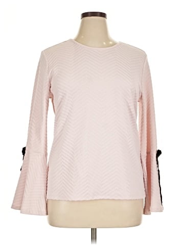 CeCe Long Sleeve Blouse (view 1)