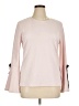 CeCe Pink Long Sleeve Blouse Size XL - photo 1