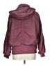 Athleta 100% Polyester Solid Burgundy Jacket Size L - photo 2