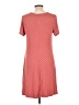Old Navy Polka Dots Red Casual Dress Size L - photo 2