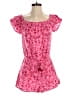Vineyard Vines 100% Linen Hearts Pink Romper Size XS - photo 1