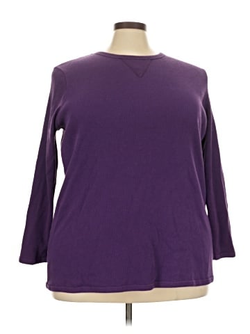 Woman Within 3/4 Sleeve T-Shirt (view 1)