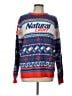 Unbranded 100% Acrylic Print Blue Pullover Sweater Size L - photo 1