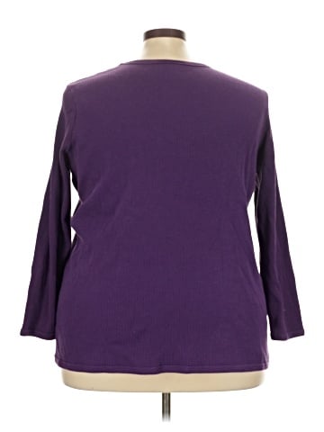 Woman Within 3/4 Sleeve T-Shirt (view 2)