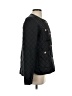 Ann Taylor 100% Nylon Argyle Black Jacket Size XS - photo 4