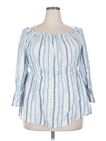 Lane Bryant 3/4 Sleeve Blouse (view 1)