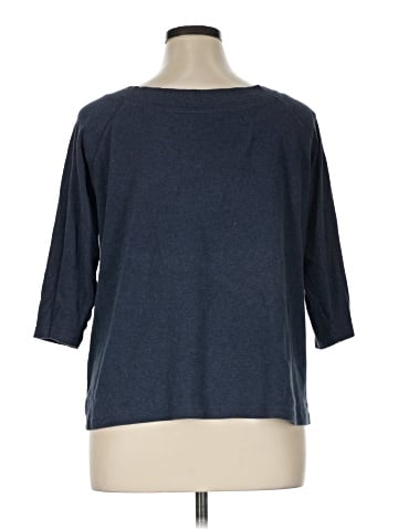 Liz Claiborne 3/4 Sleeve T-Shirt (view 2)