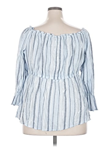 Lane Bryant 3/4 Sleeve Blouse (view 2)