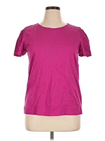 Ann Taylor Factory Short Sleeve T-Shirt (view 1)