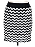 Ava & Viv 100% Polyester Chevron-herringbone White Casual Skirt Size XXL - photo 1