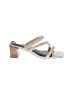 Caverley 100% Leather Ivory Sandals Size EU 39 - photo 1