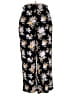 Express Floral Black Casual Pants Size XL - photo 1
