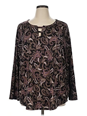 Emaline Woman Long Sleeve Blouse (view 1)