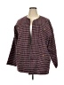 Pomander Place Houndstooth Burgundy Jacket Size XXL - photo 1
