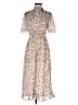 Hayden 100% Polyester Floral Ivory Casual Dress Size S - photo 1