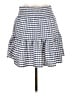 Universal Thread Checkered-gingham Blue Casual Skirt Size L - photo 2