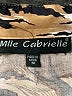 Mlle Gabrielle Animal Print Brown 3/4 Sleeve Blouse Size M - photo 4