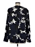 Anne Klein Black Long Sleeve Blouse Size M - photo 2